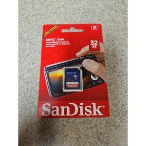 SanDisk 32GB Class 4 SDHC Memory Card - Brand new